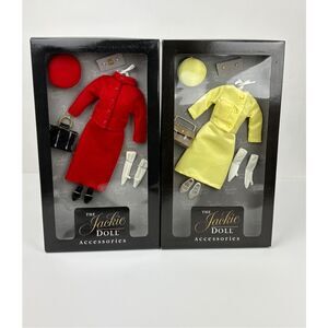 Franklin Mint The Jackie Kennedy Doll Accessories Clothes NRFB Lot of 2